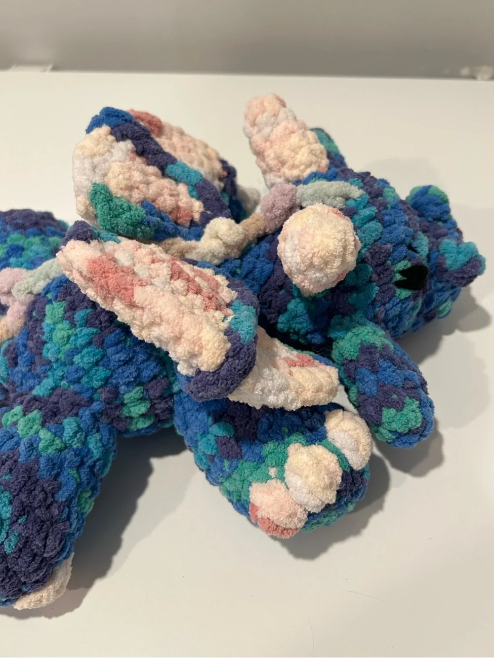 Handmade Crocheted Dragon